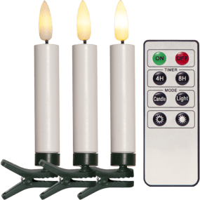 Flamme 10LED Groente Van Star Trading - De lampjes met 3D-verlichting zien er realistisch uit en hebben een prachtige gloed.