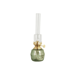 Kerosene Lamp Britta Small Groente Van Strömshaga - Geschikt voor lont artikelnummer 116210 en branders met artikelnummers 121800G en 139410G.