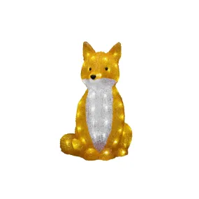 Vos Van Acryl Oranje Van Konstsmide - IP44-classificatie voor zowel binnen- als buitengebruik &ndash; Ideaal als speels en stijlvol element in de tuin, op het balkon of in de kinderkamer.