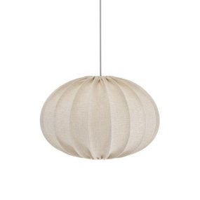 Hilma Ø60 Natuur hanglamp Van PR Home - Verkrijgbaar in verschillende kleuren en maten.