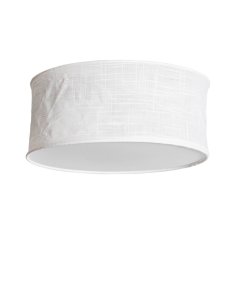 Vita Ø40 Wit plafondlamp Van By Rydéns - Met een diameter van 40 cm en een hoogte van 19,5 cm is het Vita plafond een indrukwekkende verschijning in de kamer.