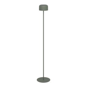 Roccanova 120cm Groente solarlamp Van Eglo - De lamp laadt u eenvoudig op via het zonnepaneel of de meegeleverde USB-kabel en beschikt over een touchdimmer met drie helderheidsniveaus, waarmee u de verlichting naar wens kunt aanpassen.
