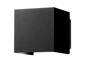 Illusion Box Zwart buitenlamp Van Westal - Geschikt voor zowel binnen- als buitengebruik (IP54-classificatie) en ideaal voor zowel privé- als openbare omgevingen.