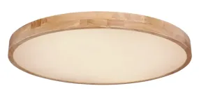 Rainer Ø80 Natuur plafondlamp Van Globo Lighting - Lampan har &auml;ven en f&auml;rgv&auml;xlingsfunktion med m&ouml;jlighet att fixera en vald f&auml;rg, vilket g&ouml;r den b&aring;de flexibel och funktionell.