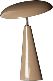 Audrey 33cm Lichtbruin Draagbare Van Eja - De geïntegreerde ledverlichting zorgt voor een aangenaam licht en de lamp is dimbaar, zodat u gemakkelijk de juiste sfeer in de kamer kunt creëren.