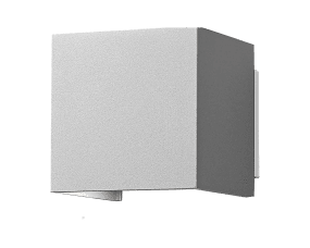 Illusion Box Grijs buitenlamp Van Westal - Geschikt voor zowel binnen- als buitengebruik (IP54-classificatie) en ideaal voor zowel privé- als openbare omgevingen.