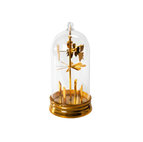 Lantaarn Met Engelenmolen Goud Van Konstsmide - Het is een aanrader om op een bureau in de hal of op een bijzettafel in de woonkamer te zetten en zo de kerstsfeer in huis te versterken.