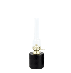 Kerosene Lamp Straight small Zwart Van Strömshaga - Gebruik voor deze olielamp de lampenolie van Str&ouml;mshaga (artikelnummer 100001), apart verkrijgbaar.