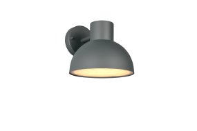 Elbe 20cm Antraciet buitenlamp Van Trio Lighting - Elbe is een robuuste gevellamp van gegoten aluminium met een antraciete afwerking en een tijdloos design.