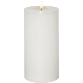 LED Stompkaars Flamme Flow Big Wit Van Star Trading - Deze LED-lamp is een prachtige decoratie, zowel alleen als in een groepje met andere lampen uit de Flamme-serie.