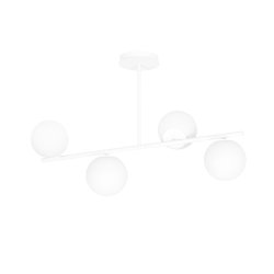 Bior 80cm Wit plafondlamp Van Emibig Lighting - Bior is een stijlvolle plafondlamp met een minimalistisch design die in de meeste huizen past.