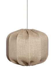 Dester Lampenkap Excl. Ophanging Ø38 Beige hanglamp Van Alde & Lind - De linnen stof geeft de Dester lampenkap een verfijnde en elegante uitstraling.