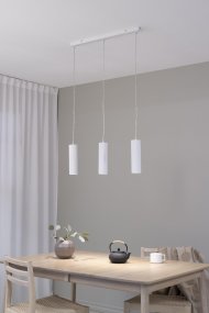 Costilla 68cm Wit Van Markslöjd - De plafondlamp geeft een aangenaam algemeen licht en heeft een eenvoudig ontwerp dat in de meeste huizen past.