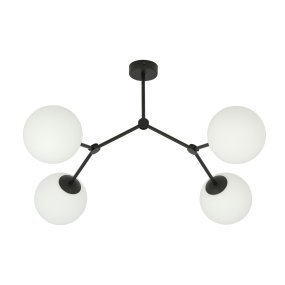 Space 80cm Wit plafondlamp Van Emibig Lighting - Ruimte &ndash; Een plafondlamp die helemaal past bij de stijlvolle trend en indruk maakt door zijn unieke vorm en karakteristieke design.