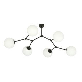 Space 108cm Wit plafondlamp Van Emibig Lighting - Ruimte &ndash; Een plafondlamp die helemaal past bij de stijlvolle trend en indruk maakt door zijn unieke vorm en karakteristieke design.