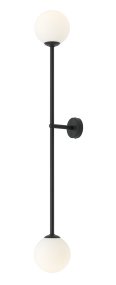 Aria 100cm Zwart wandlamp Van Artera - uw muur en laat deze lamp uw huis verlichten met stijl en elegantie.
