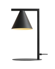 Form 40cm Zwart tafellamp Van Artera - Het tijdloze design en de subtiele kleur zorgen ervoor dat de lamp gemakkelijk in verschillende interieurstijlen past en tegelijkertijd een verfijnde en moderne uitstraling aan de kamer toevoegt.