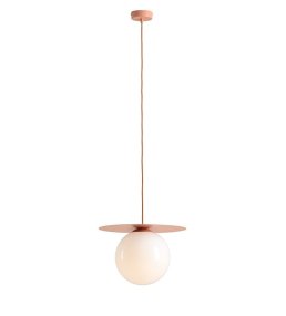 Loop Ø40 Koraal Van Artera - Loop is een moderne hanglamp met een retrodesign in een mooie koraalroze kleur.
