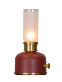 Frida 22cm Donkerrood Draagbare Van PR Home - Met een kleurtemperatuur van ongeveer 2000 Kelvin en een lichtopbrengst van 20-40 lumen, afhankelijk van de dimstand, cre&euml;ert de lamp een warme en sfeervolle ambiance.