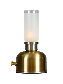 Frida 22cm Messing Draagbare Van PR Home - De lamp cre&euml;ert een warme en sfeervolle ambiance met een kleurtemperatuur van circa 2400 Kelvin en een lichtopbrengst van 20-40 lumen, afhankelijk van de dimstand.