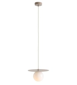 Loop Ø28 Beige hanglamp Van Artera - Loop is een moderne hanglamp met een retro design in een mooie beige kleur.