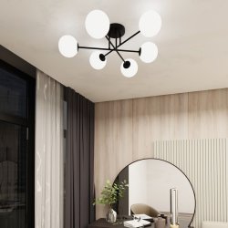 Roma Ø75 plafondlamp Van Emibig Lighting - De Roma plafondlamp is een uitstekende oplossing voor alle stijlen die extra verlichting nodig hebben.