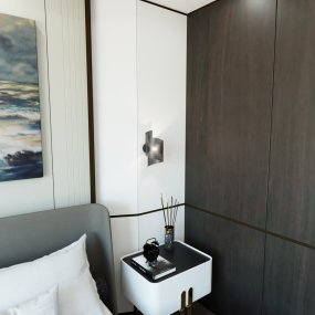 Spiral 30cm Zwart wandlamp Van Emibig Lighting - Ideaal voor het verlichten van trappen, gangen en hallen, maar ook als sfeervolle extra verlichting in de woonkamer of slaapkamer.