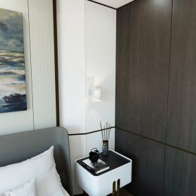 Spiral 30cm Wit wandlamp Van Emibig Lighting - Ideaal voor het verlichten van trappen, gangen en hallen, maar ook als sfeervolle extra verlichting in de woonkamer of slaapkamer.