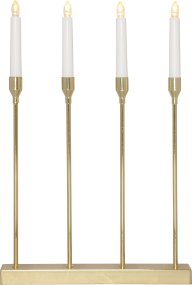 Lottie Messing Van Star Trading - Versier het met Advent en Kerstmis, zet het voor het raam of op een fles.