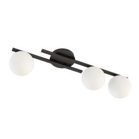 Kairo 74cm Zwart en wit plafondlamp Van Emibig Lighting - Het minimalistische design past perfect in elk huis en elke stijl.