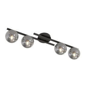 Kairo 87cm Zwart/Rokerig plafondlamp Van Emibig Lighting - Het elegante design past perfect in elk huis en elke stijl.