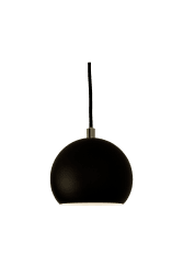 Kulan Ø15 Zwart raamlamp Van Aneta Lighting - Kulan raamlamp in matzwart metaal en E14-fitting.