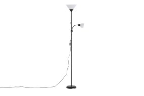 Bagasi Zwart vloerlamp Van Venture Design - Bagasi is een hoge staande lamp met een flexibele arm in een tijdloos en modern design.