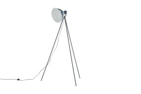 Tiv Blauw vloerlamp Van Venture Design - Het moderne design in combinatie met de gedempte blauwe kleur maakt de lamp een zachte blikvanger die opgaat in de kamer en deze tegelijkertijd opfleurt!