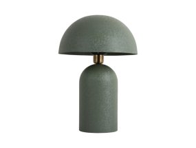 Boaz 43cm Groente Van Leitmotiv - De matte, groene afwerking heeft een gestructureerd, bijna keramisch oppervlak dat de lamp een zachte en levendige uitstraling geeft.