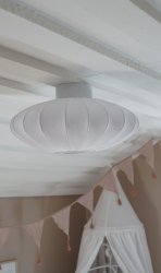 Mamsell Ø45 Wit plafondlamp Van Aneta Lighting - De Mamsell plafondlamp kan ook gecombineerd worden met andere lampen uit de Mamsell familie.