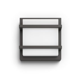 Petronia Antraciet buitenlamp Van Philips - De Philips Petronia LED-buitenlamp is gemaakt van hoogwaardig en duurzaam antracietgrijs aluminium.