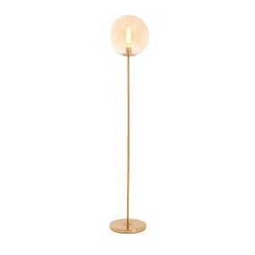 Medina Goud/amber vloerlamp Van Light & Living - 