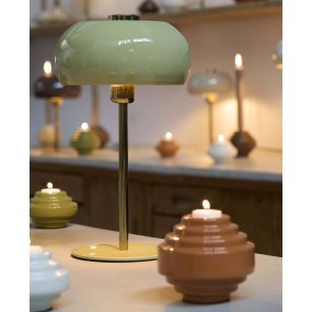Surin 40cm Lichtgroen tafellamp Van Light & Living - 