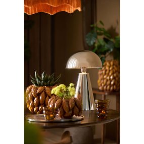 Surrina 40cm Nikkel tafellamp Van Light & Living - 