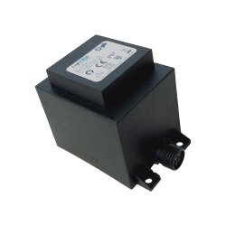 Transformator 60w Zwart Van Lightson - De transformator heeft aan de ene kant een 12 volt snelkoppeling en aan de andere kant een 2 meter lang snoer met een stekker, die u in een normaal stopcontact steekt.