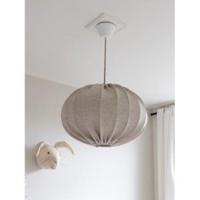 Hilma Ø60 Natuur hanglamp Van PR Home - Verkrijgbaar in verschillende kleuren en maten.