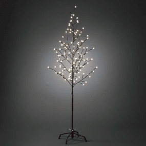 Bruine Boom 150cm Bruin Van Konstsmide - Creëer een sfeervolle sfeer met deze lichtslinger &ndash; een decoratieve favoriet tijdens de kerstperiode en het hele jaar door!