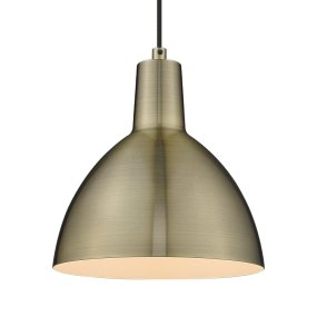 Metropole Ø20 Antiek messing hanglamp Van Halo Design - De Metropole-serie is een complete en functionele lampenfamilie met een kenmerkende, industri&euml;le stijl.