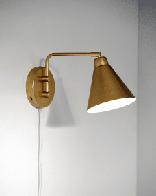 Game 30cm Messing wandlamp Van House Doctor - Game is een elegante wandlamp van House Doctor met een fantastische messing afwerking.