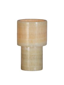 Lucie 16cm Natuur Draagbare Van PR Home - De oplaadbare tafellamp Lucie in marmer is een elegante en sfeervolle lamp die een prachtig, warm licht verspreidt.