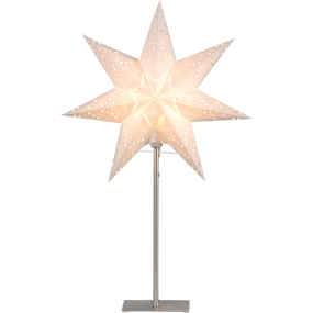 Sensy Ø34 Wit Van Star Trading - De witte ster heeft een mooi patroon en staat prachtig in een raam.