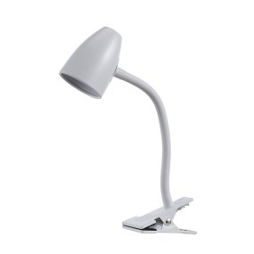 Moa flexi Wit klemlamp Van Oriva - Deze strakke, witte metalen klemlamp biedt een praktische en flexibele verlichtingsoplossing voor elke kamer.