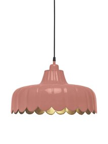 Wells Ø45 Donkerroze Van PR Home - De lamp is ge&iuml;nspireerd op een bloem en deze serie is verkrijgbaar in verschillende kleuren en modellen.
