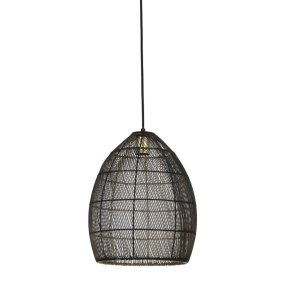 Meya Ø30 Zwart/goud hanglamp Van Light & Living - 